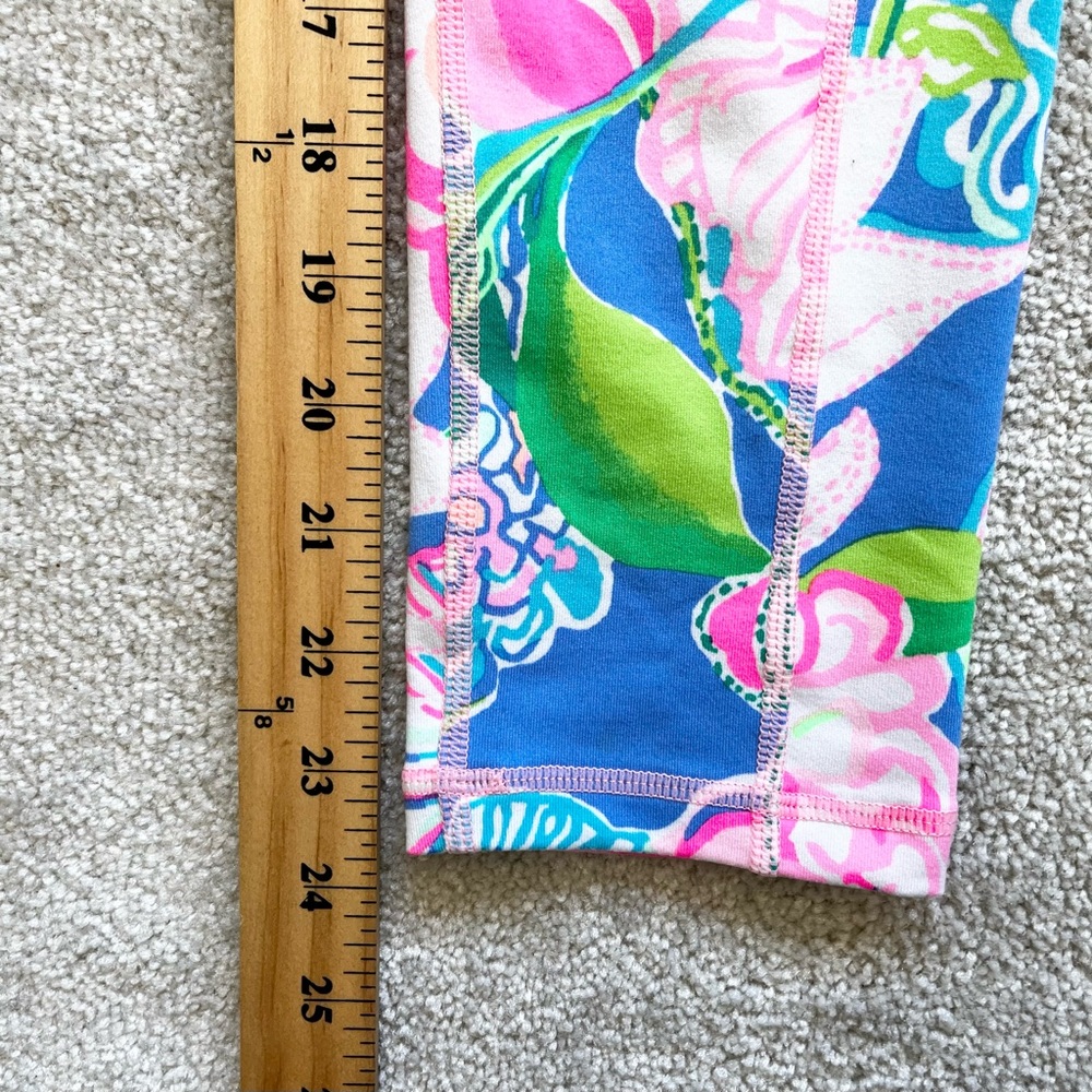 LILLY PULITZER Luxletic Weekender Midi Legging Size XXS Preppy UPF Workout - Picture 8 of 9